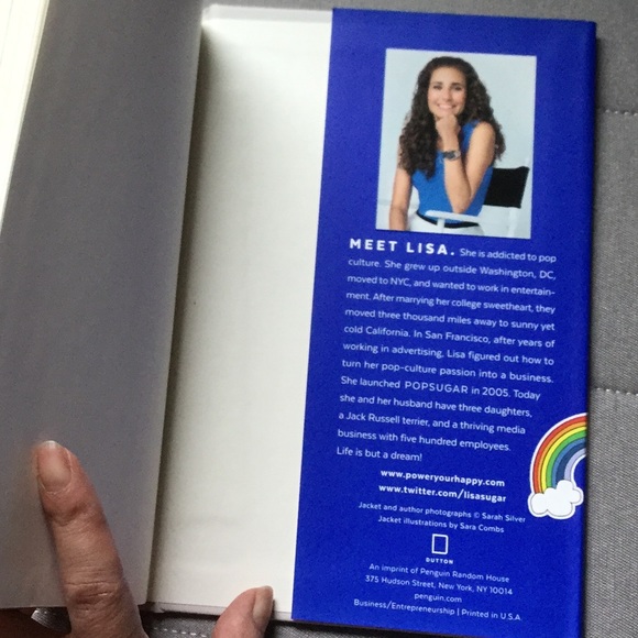 NWT Power Your Happy Hardcover - Picture 4 of 4